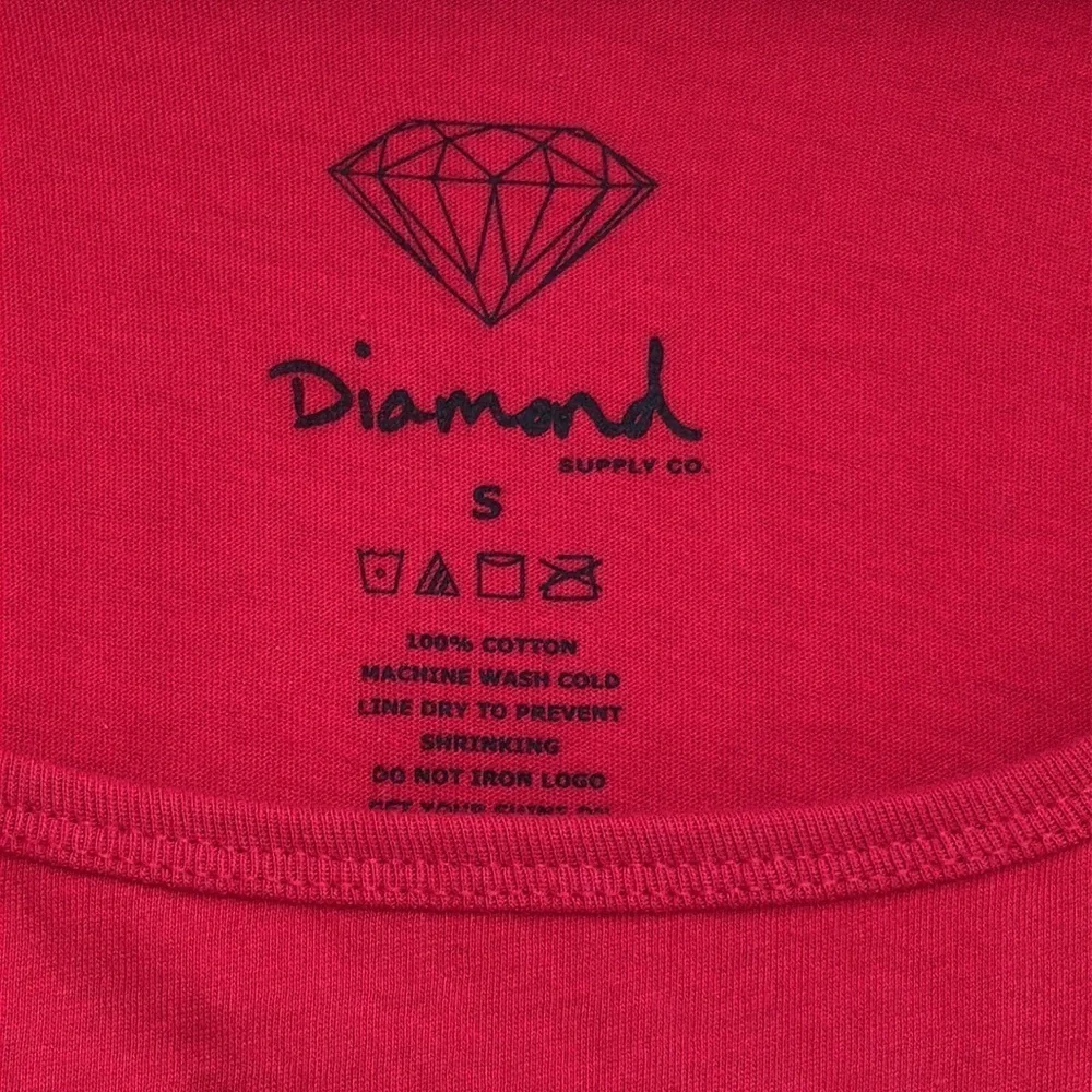 Diamond Supply Company | Red NWT Graphic 100%Cotton Tank Top Shirt S - Picture 5 of 9